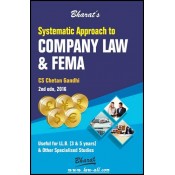 Bharat's Systematic Approach to Company Law & FEMA for LLB [3 & 5 Years] by CS. Chetan Gandhi